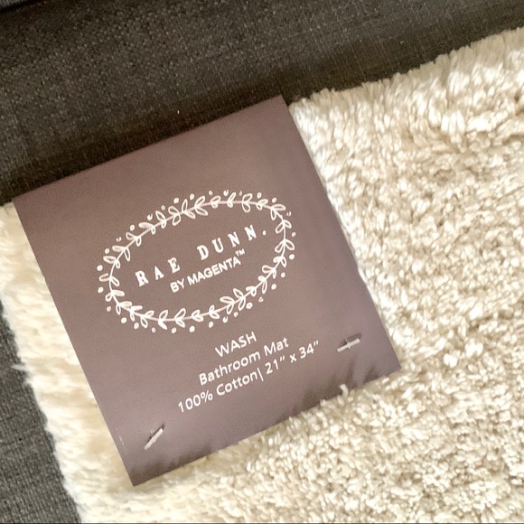 Rae Dunn I WOKE UP LIKE THIS Bath Mat Rug - Picture 4 of 7